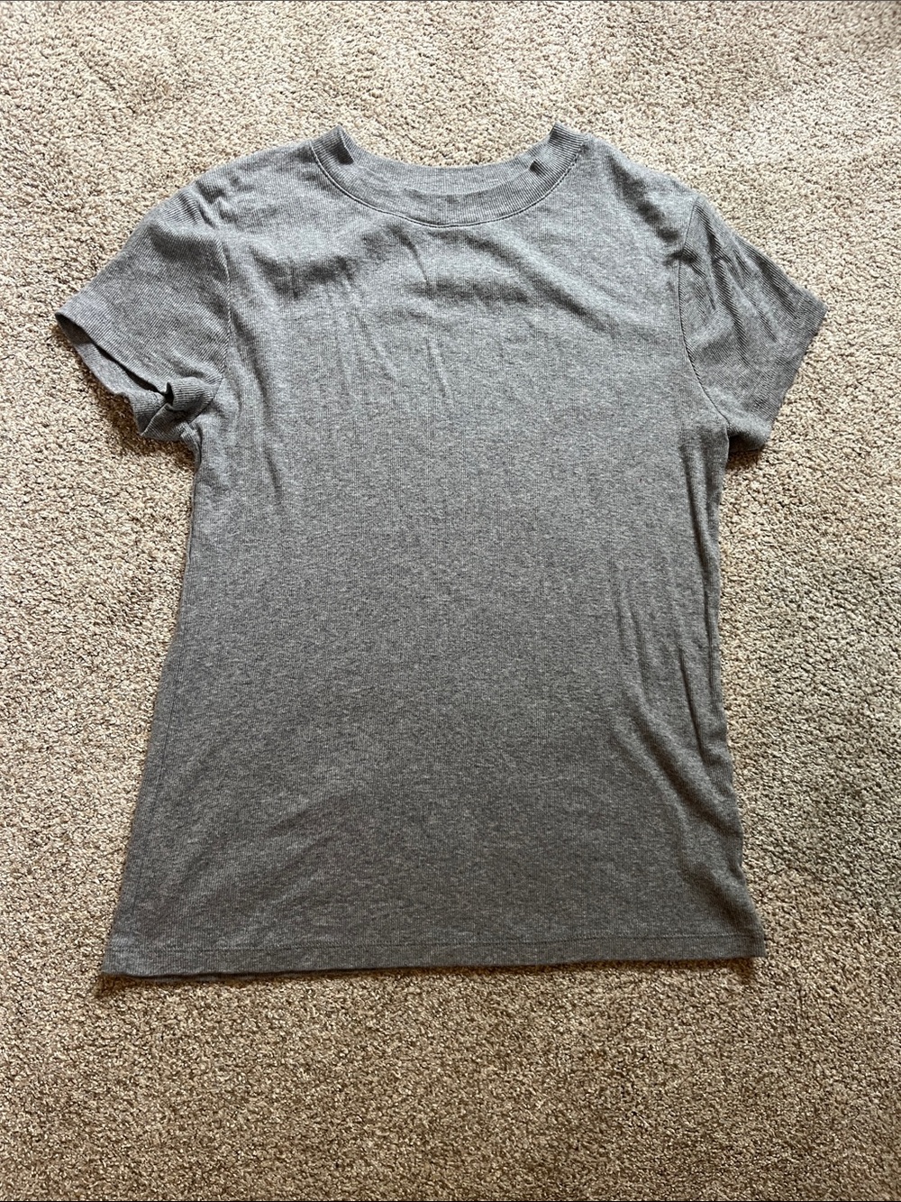 a new day Short-Sleeve Crewneck T-Shirt - Gray